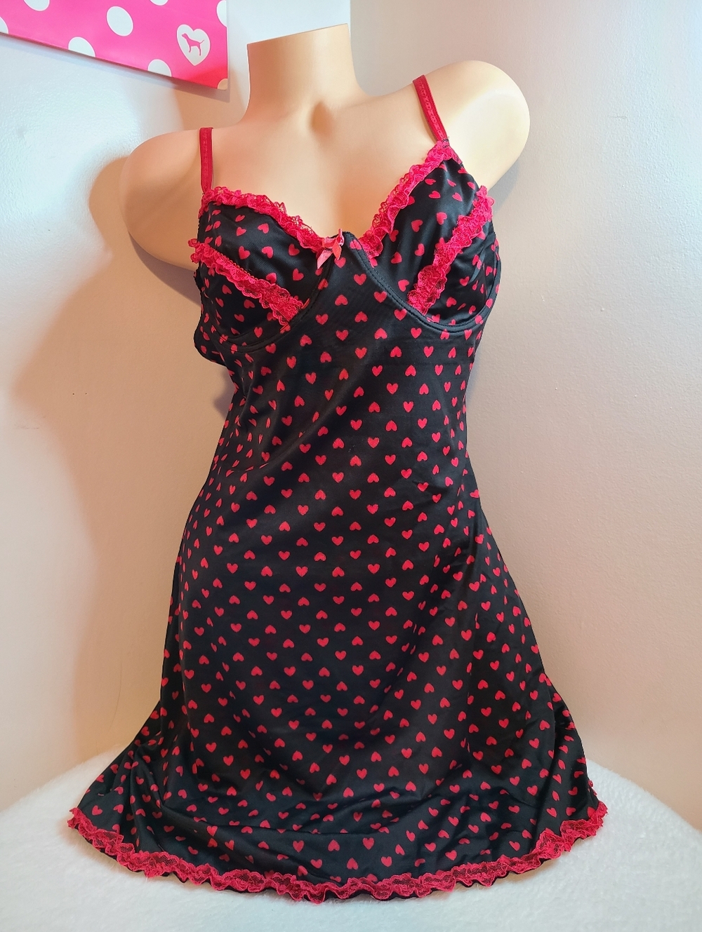 Vintage Y2K Jolie Intimates Smooth Stretch Microfiber Babydoll Chemise Size 1X